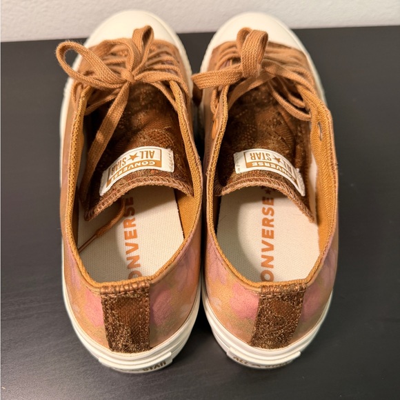 Converse Brown and Pink Sneakers - Picture 5 of 5